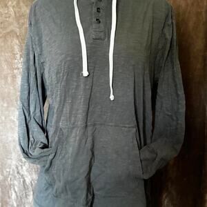 Falls creek gray hooded henley